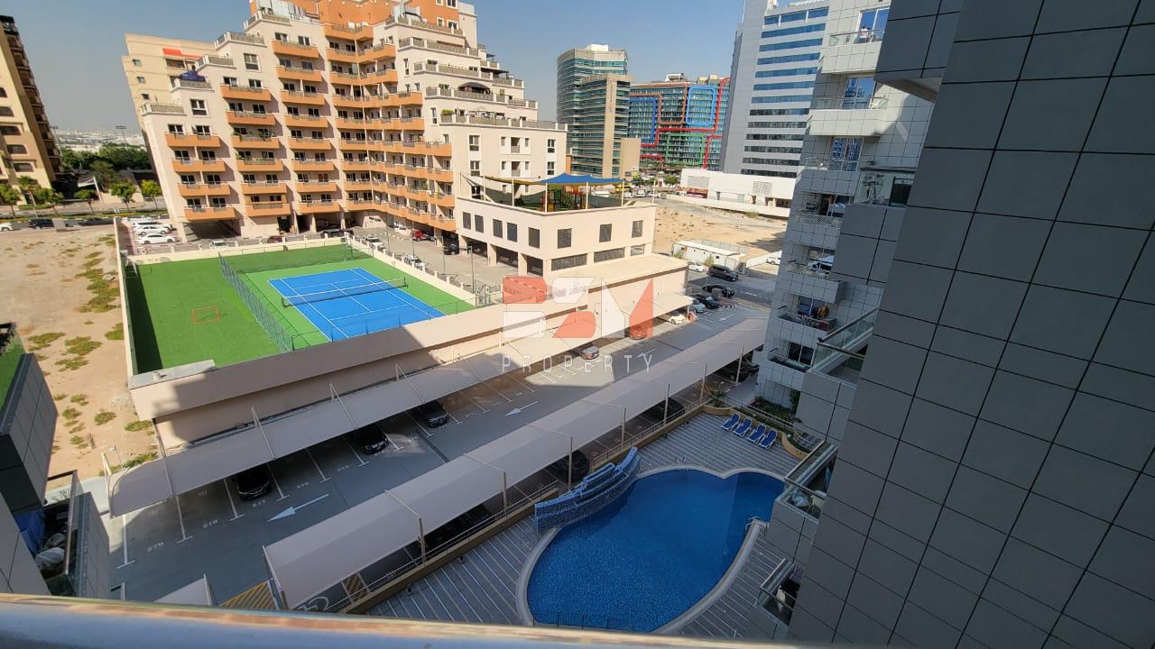 Silicon Heights 1 – Unfurnished One Bedroom | Pool View | Best Price