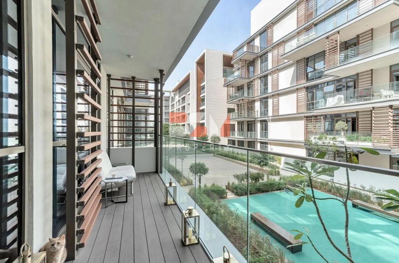 City Walk Residential Building 19 – 2BR Bright Unit | Big Layout | Community View