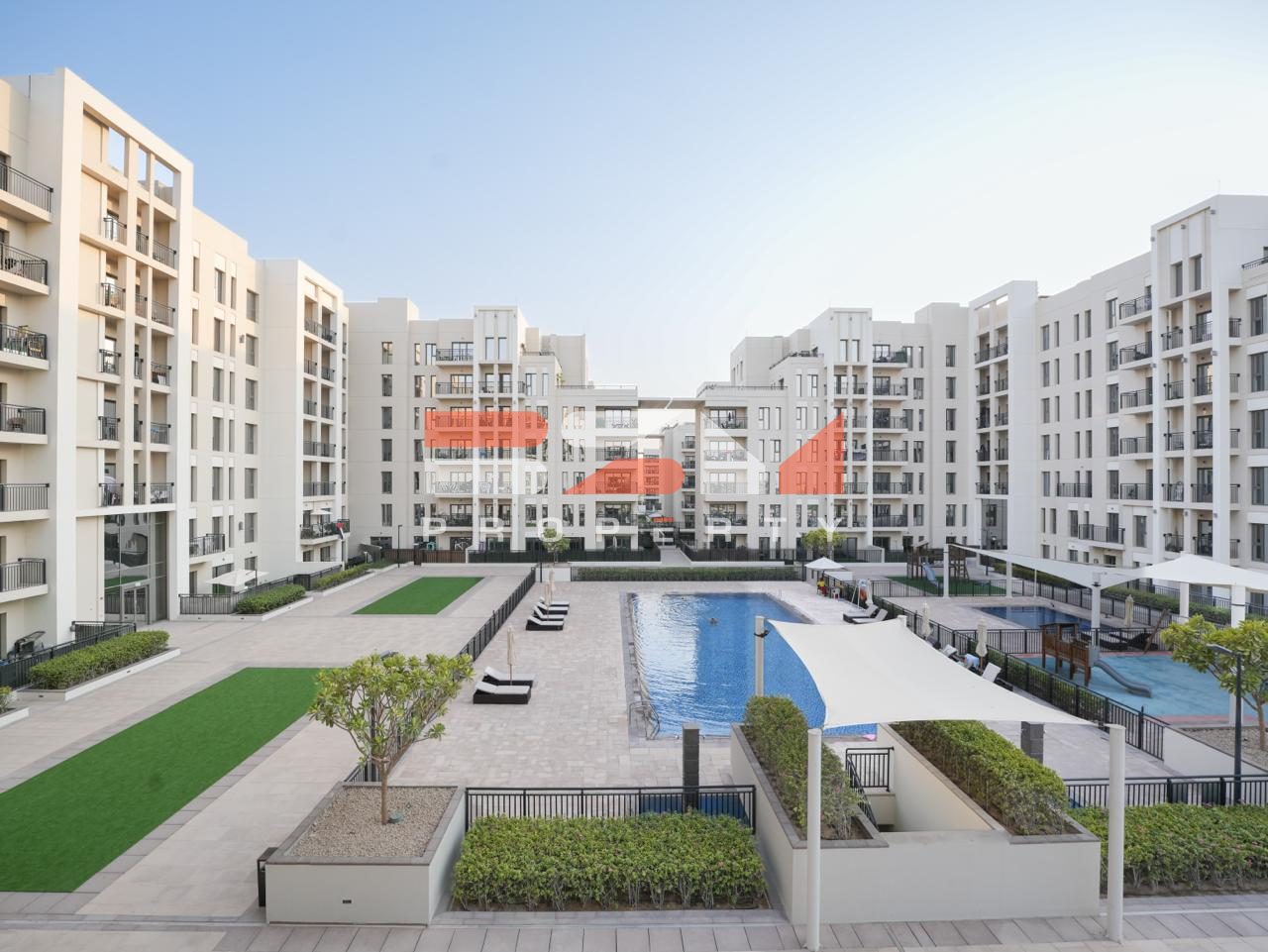 Hayat Boulevard 2A – Corner Unit | Pool View | Bright | Furnished | 3BR