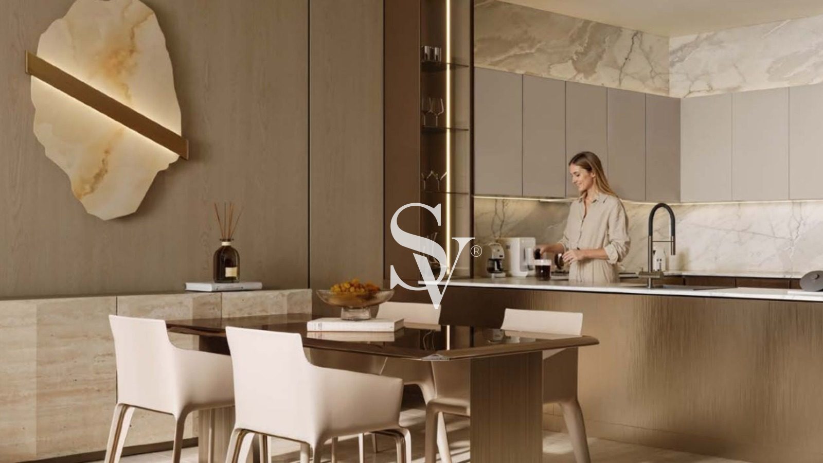 Luxury 2 bed | 40/60 PP | High floor