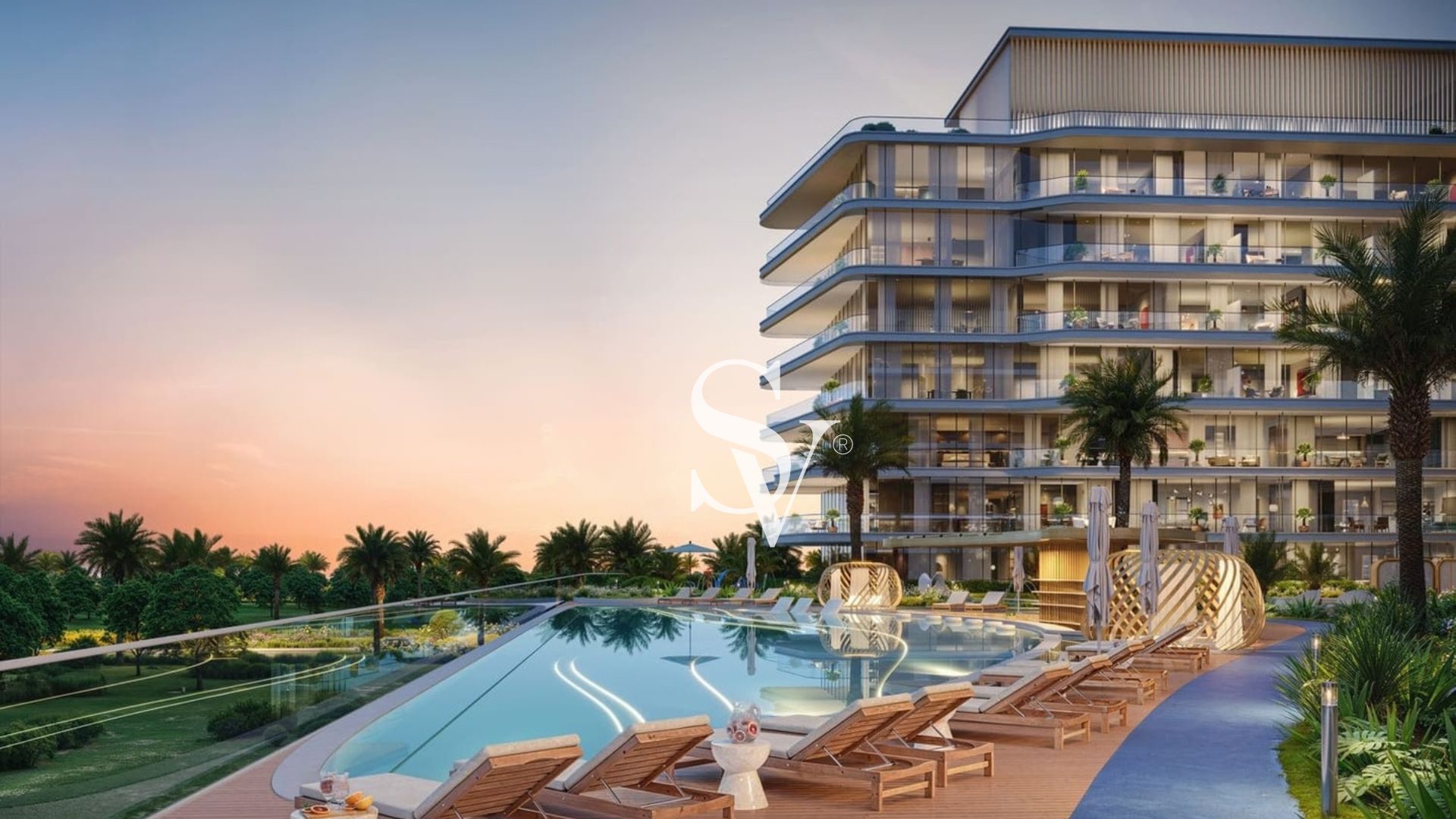 1BR | Pool Facing | Direct Access to Amenities