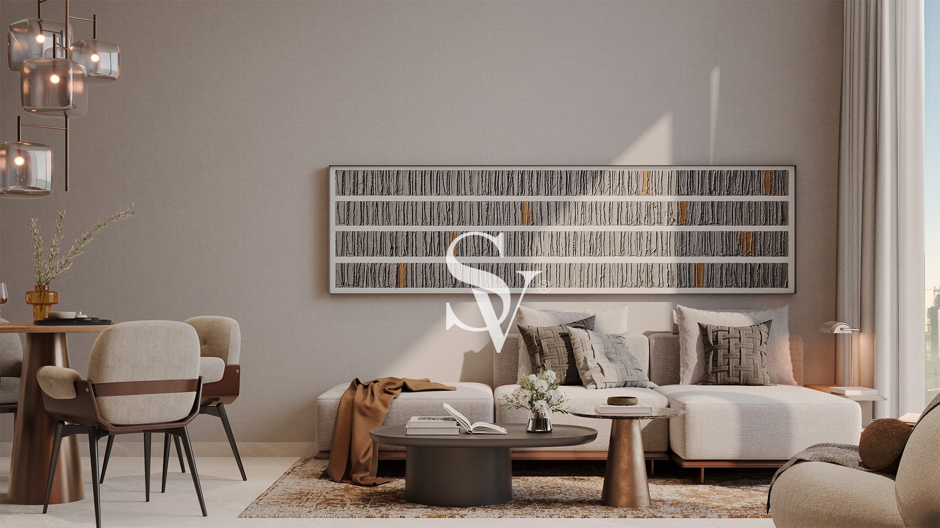 Large 1 BR | Rare Concept | Architectural Marvel
