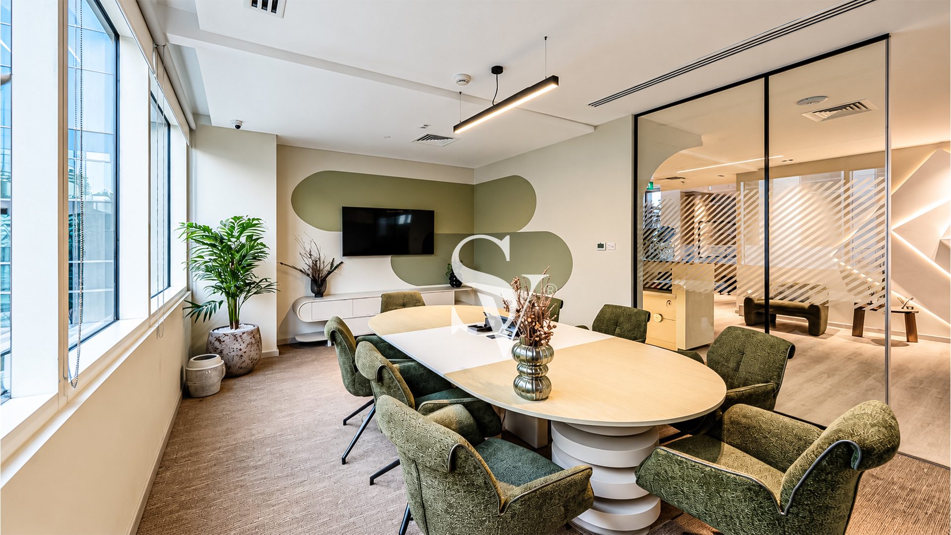 FURNISHED | FULLY FITTED OFFICE| 4 PARKINGS