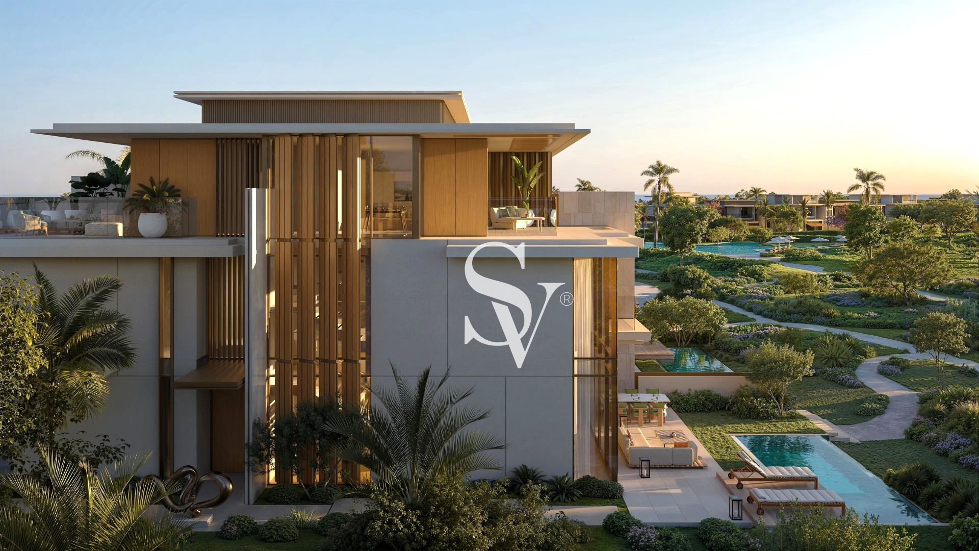 Luxury Resort Style 4BR Villa | Waterfront Living