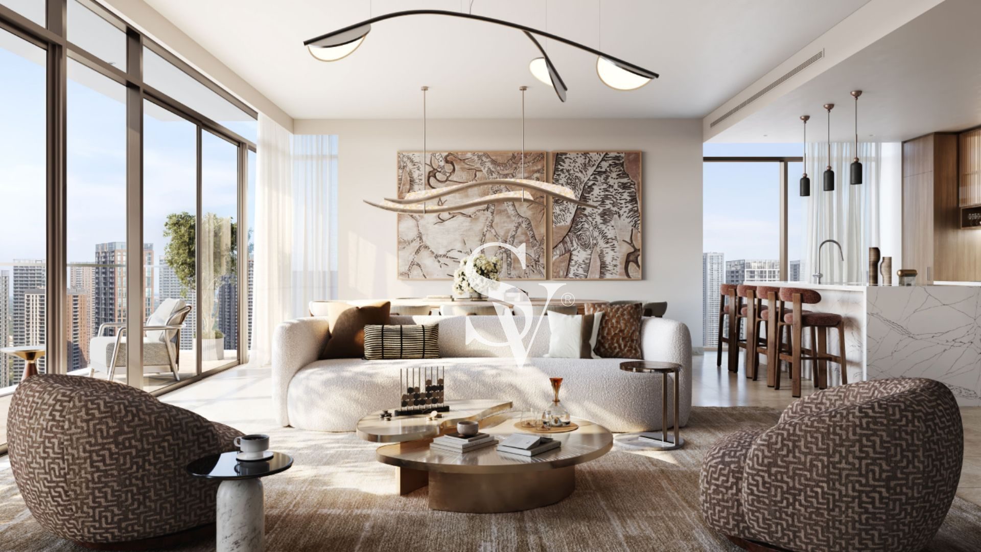 1BR | Creek Tower View | First Phase Next To Mall